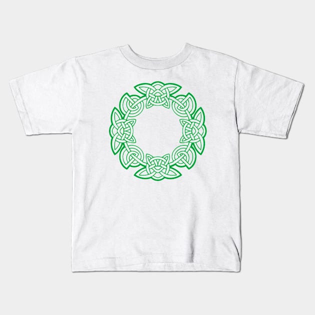 Celtic ornaments CJ-11 Kids T-Shirt by PhantomLiving